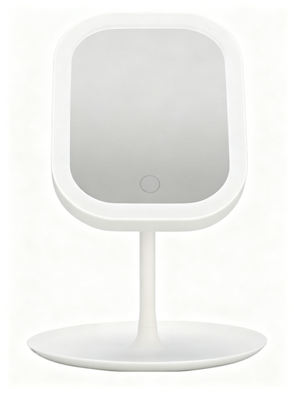 💄 Daughter | Lighted White Tabletop Vanity | LED Makeup Mirror