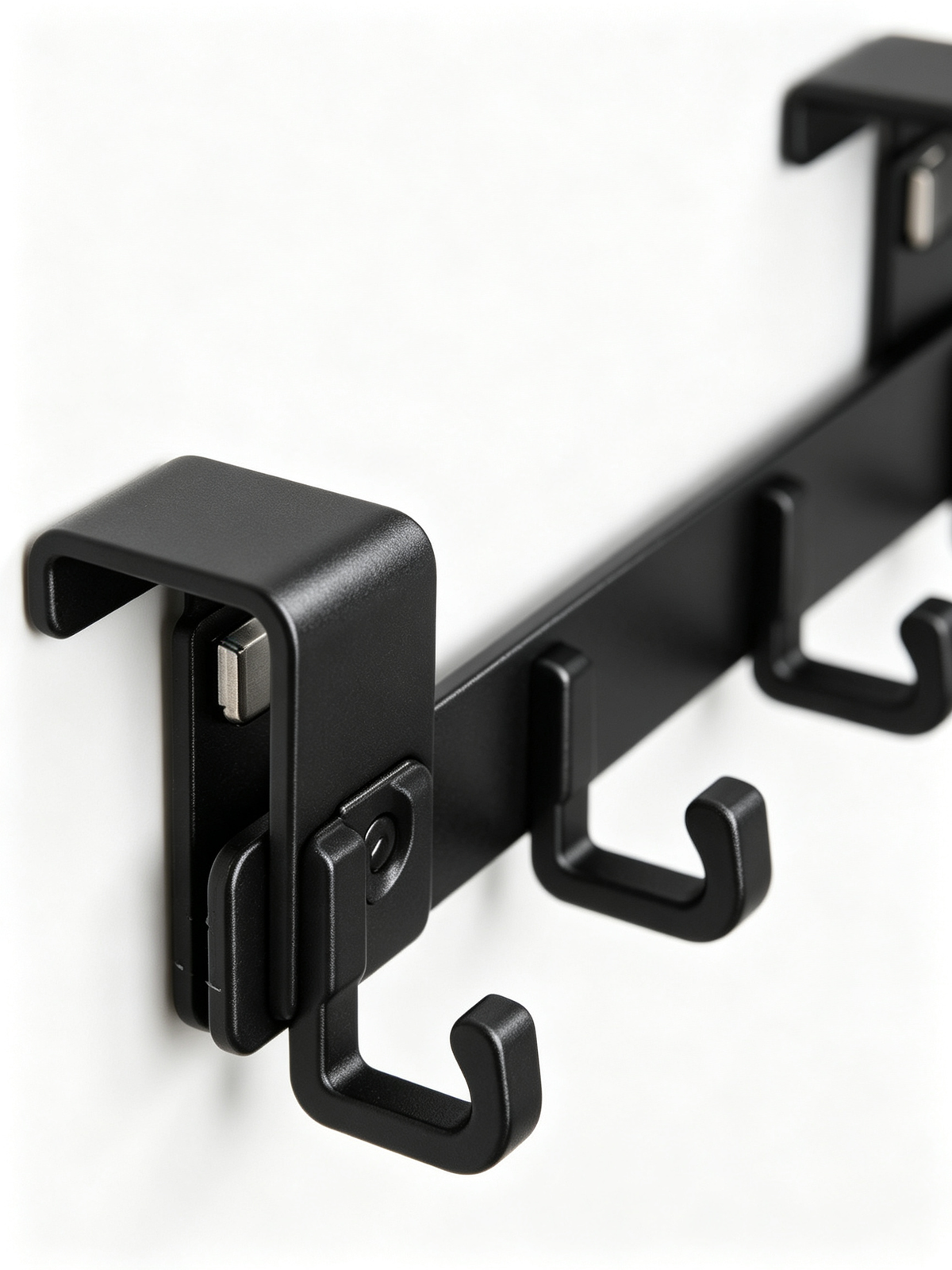🎁 Housewarming | Sturdy Matte Black Metal | Over Door Hooks