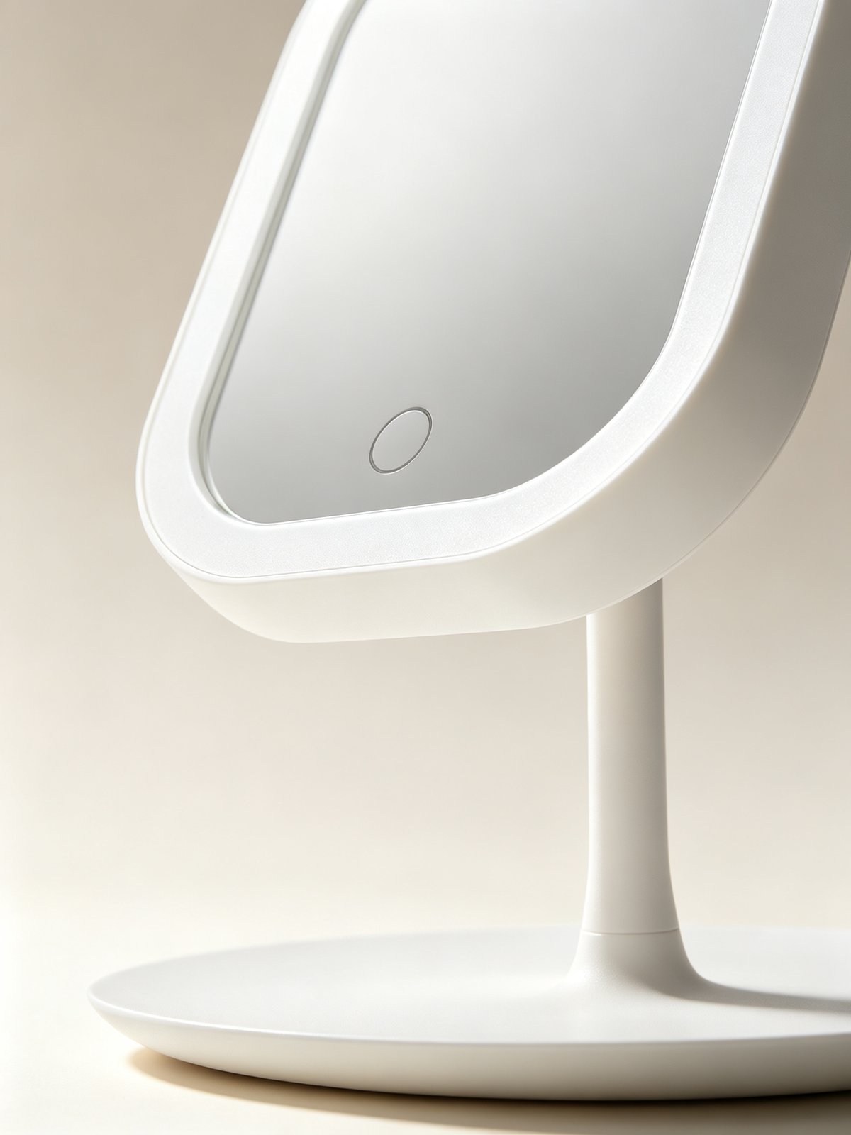 💄 Daughter | Lighted White Tabletop Vanity | LED Makeup Mirror
