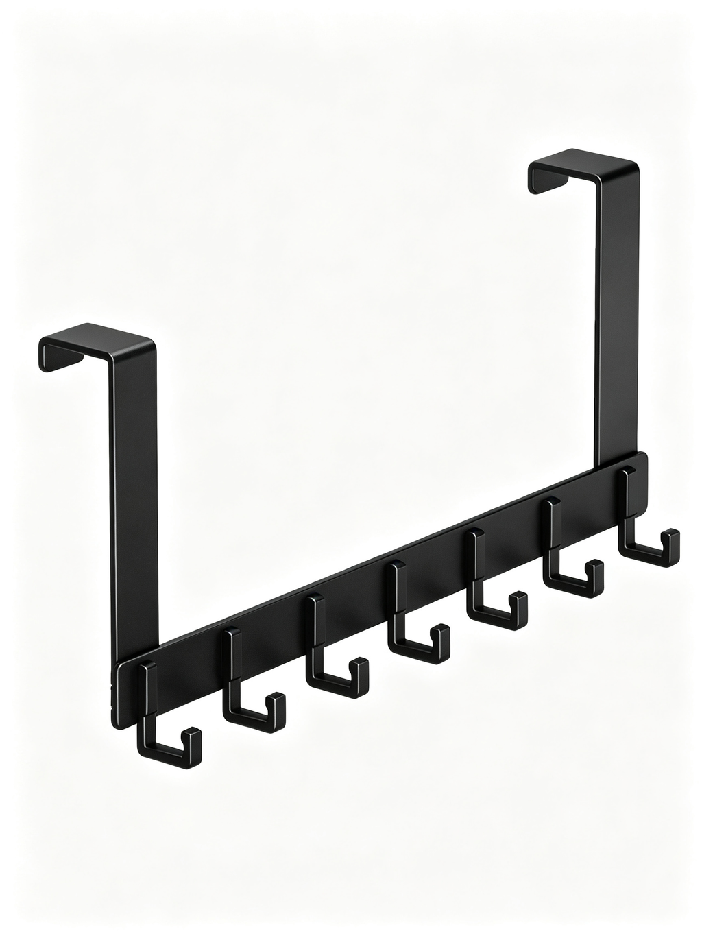 🎁 Housewarming | Sturdy Matte Black Metal | Over Door Hooks