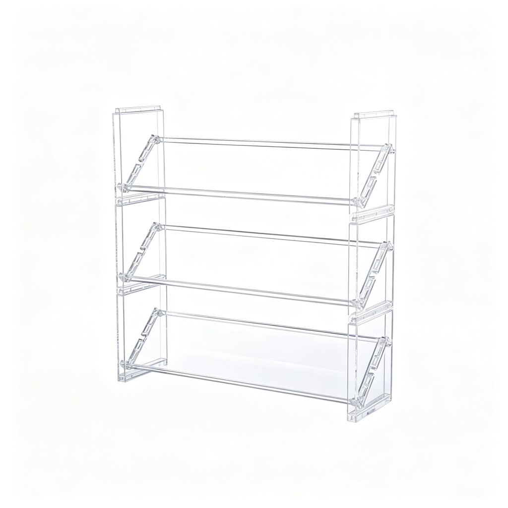 💎 Makeup Storage | Clear Acrylic | Vanity | For Her | Sleek Organizer