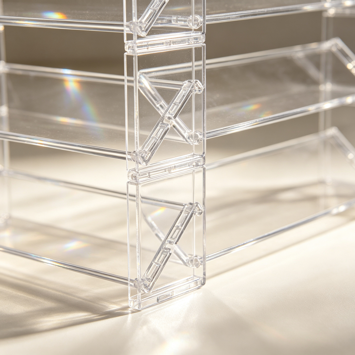 💎 Makeup Storage | Clear Acrylic | Vanity | For Her | Sleek Organizer