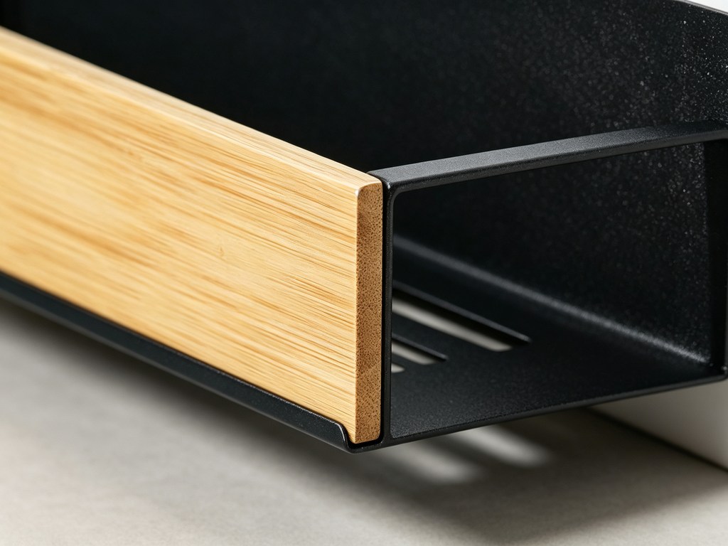 🧂 Magnetic Spice Rack | Bamboo & Steel | Kitchen | Home Cooks | Sleek Space-Saver