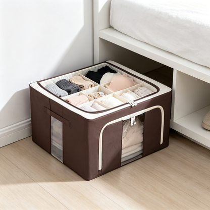 📦 Storage Essential | Durable Fabric Organizer | Closet & Home Use | Practical Gift Choice | Foldable Space Saver