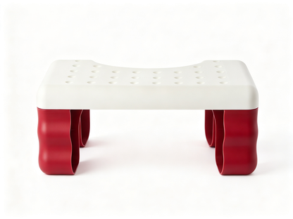 🚽 Bathroom-Must | Sturdy Plastic Family Helper | Ergonomic Toilet Comfort